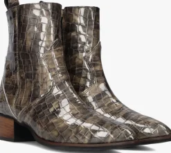 DAMES NOTRE-V grijze enkellaarsjes 3231