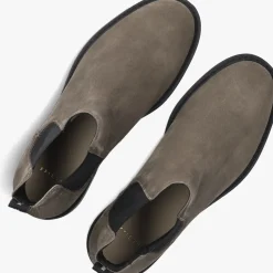 Heren NUBIKK grijze chelsea boots tucson rai