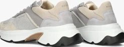 DAMES NUBIKK grijze lage sneakers ross jaden