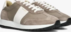 Heren NUBIKK grijze lage sneakers glen hendrix