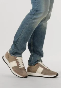 Heren NUBIKK grijze lage sneakers glen hendrix