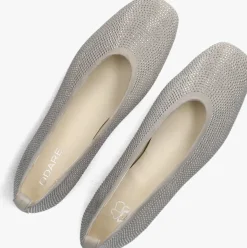 DAMES ODARE grijze ballerina's agata