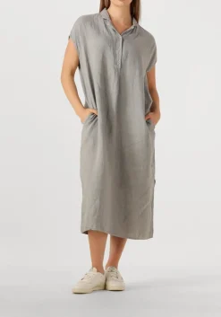 DAMES PENN & INK grijze mini jurk dress