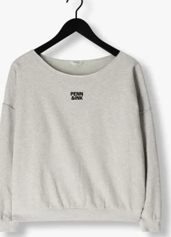 DAMES PENN & INK grijze trui sweater w25f1703