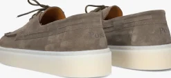 Heren POSA grijze veterschoenen deckshoe originale
