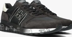 Heren PREMIATA grijze lage sneakers lander