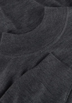 Heren PROFUOMO grijze trui pullover mock