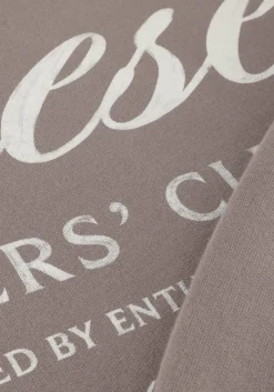 Heren REPRESENT grijze sweater owners club script sweater