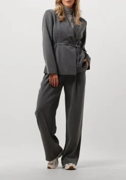 DAMES RESORT FINEST grijze trui first layer top