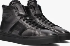 Heren SANTONI grijze hoge sneakers 21932 / 22025