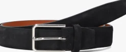 Heren SANTONI grijze riem cm35vs003b91e sue
