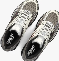 Heren SAUCONY grijze lage sneakers progrid omni 9 h