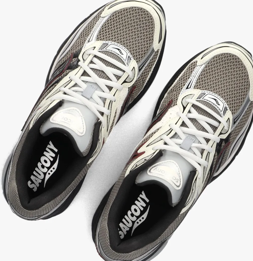 Heren SAUCONY grijze lage sneakers progrid omni 9 h