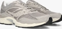DAMES SAUCONY grijze lage sneakers grid jazz 9