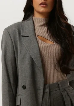 DAMES SECOND FEMALE grijze blazer holsye blazer
