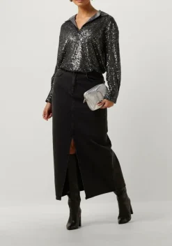 DAMES SECOND FEMALE grijze blouses moonshine blouse