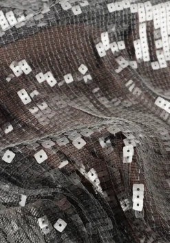 DAMES SECOND FEMALE grijze mini jurk posh dress