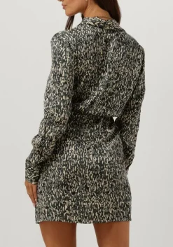 DAMES SECOND FEMALE grijze mini jurk luna dress