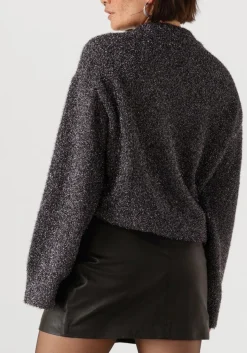 DAMES SECOND FEMALE grijze trui lamilla knit o-neck