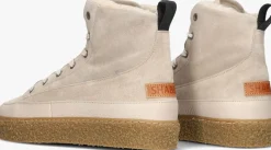 DAMES SHABBIES grijze hoge sneakers chewy lily