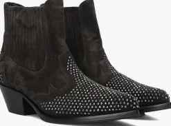 DAMES STEFANO LAURAN grijze enkellaarsjes 9706r