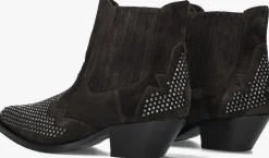 DAMES STEFANO LAURAN grijze enkellaarsjes 9706r