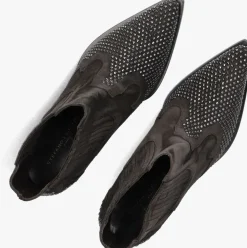 DAMES STEFANO LAURAN grijze enkellaarsjes 9706r