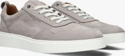 Heren STEFANO LAURAN grijze lage sneakers lj2501