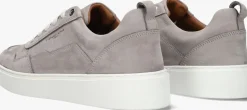 Heren STEFANO LAURAN grijze lage sneakers lj2501