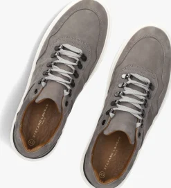 Heren STEFANO LAURAN grijze lage sneakers star 003