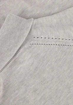 DAMES SUMMUM grijze coltrui turtle neck sweater soft viscose polyamide knit