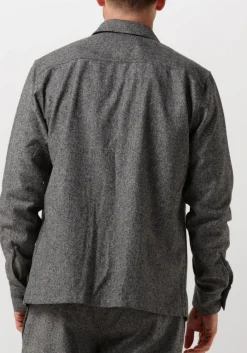 Heren THE GOODPEOPLE grijze overshirt solva