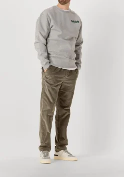 Heren THE GOODPEOPLE grijze sweater lteddy