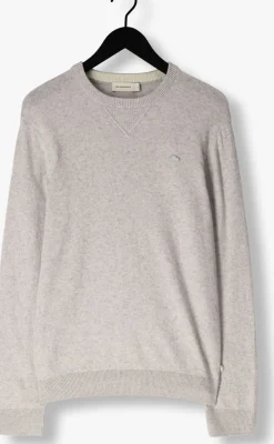 Heren THE GOODPEOPLE grijze trui knox