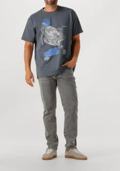 Heren THE HOFF BRAND grijze lage sneakers alley man