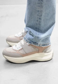 DAMES TOD'S grijze lage sneakers xxw81l0jp40umd