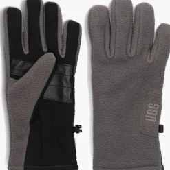 Heren UGG grijze handschoenen fleece glove w tech