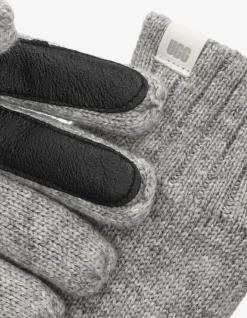 Heren UGG grijze handschoenen knit glove