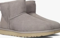 DAMES UGG grijze vachtlaarzen w classic mini ii