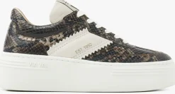 DAMES VIA VAI grijze lage sneakers isa romi