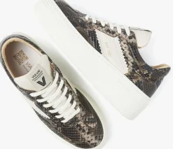 DAMES VIA VAI grijze lage sneakers isa romi