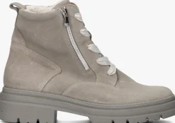 DAMES WALDLAUFER grijze veterboots sue h rits booty