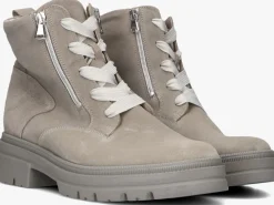 DAMES WALDLAUFER grijze veterboots sue h rits booty