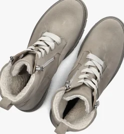 DAMES WALDLAUFER grijze veterboots sue h rits booty