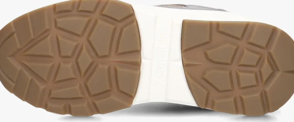 DAMES XSENSIBLE grijze lage sneakers combi met g sneaker