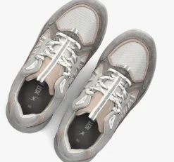 DAMES XSENSIBLE grijze lage sneakers 34000.5