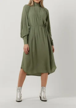DAMES BRUUNS BAZAAR e midi jurk lilli lyra dress