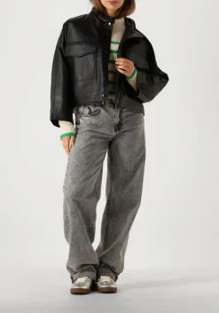 DAMES CO'COUTURE e trui coralie crop stripe o-knit