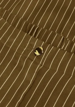 DAMES DANTE6 e lange broeken zijden krijtstreepbroek