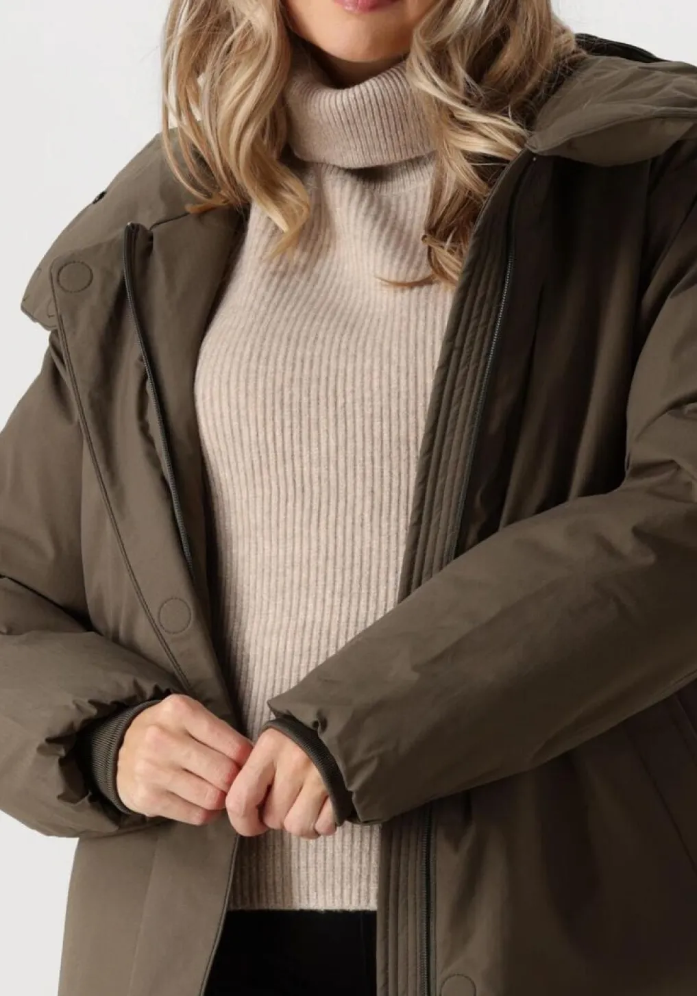 DAMES ELVINE e gewatteerde jas saira